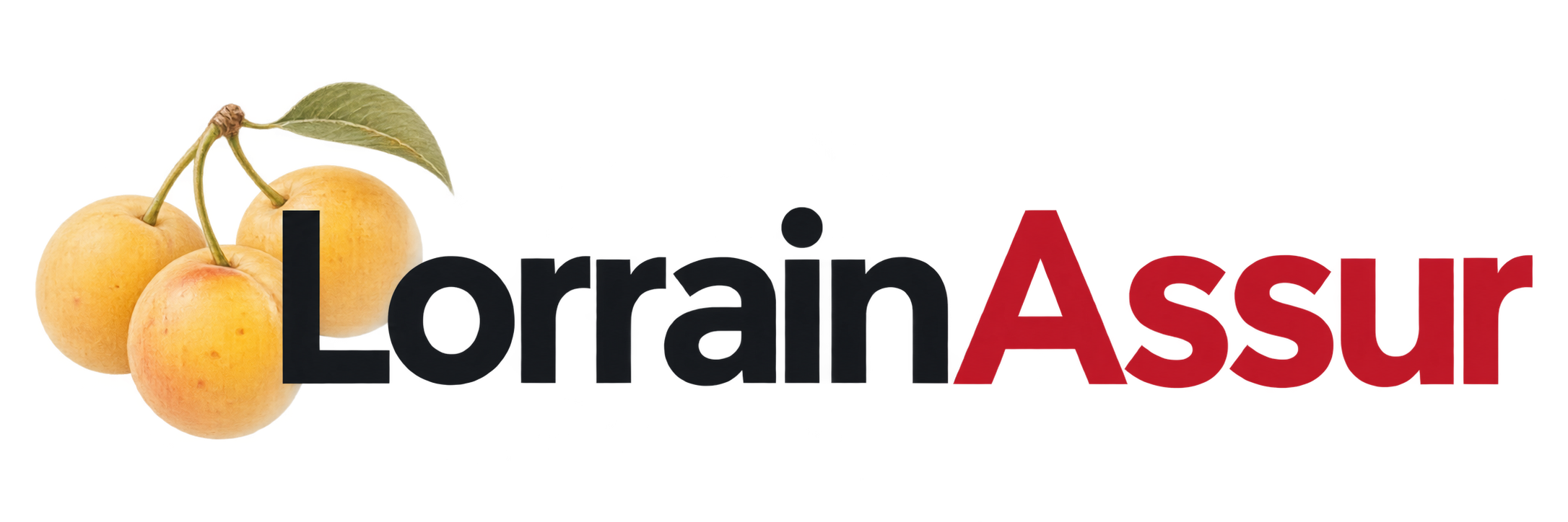 LorrainAssur — logo avec des mirabelles